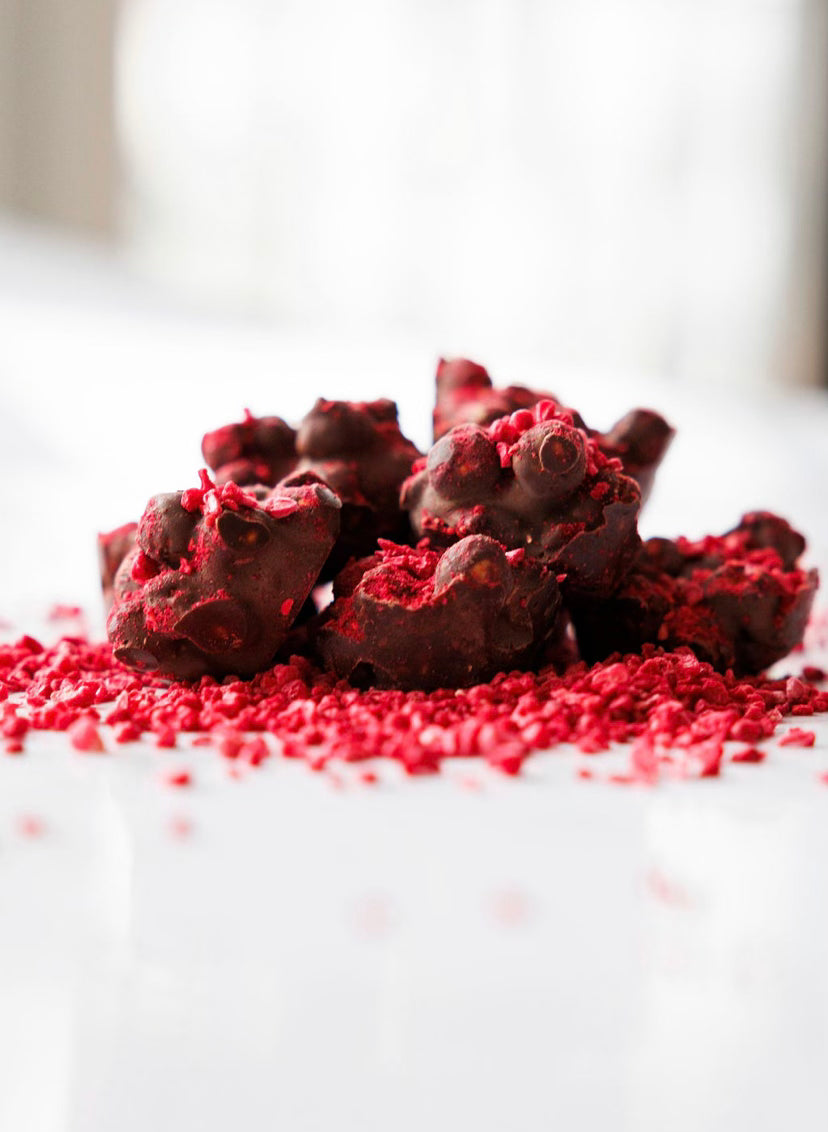 Dark Chocolate Raspberry: 4oz (132g) (Single Pouch)